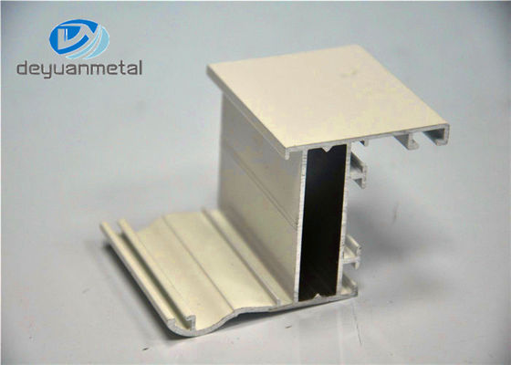 China Weißes Pulver-überzogene Aluminiumverdrängungen, Aluminiumtürrahmen-Profil ISO-Zustimmung fournisseur