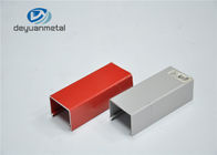 Rotes Pulver-beschichtende Aluminiumstandard-Profile, die offene Art GB/75237-2004 schieben