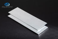 Poliertes Aluminium- flaches Profil T5 mildern Rostschutz-Material 6060