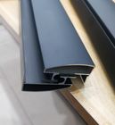Aluminium Duschprofil für Badezimmer Top Track mit Pulverbeschichtung Anodisiert Schwarz