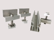 Aluminiumrahmen des Sonnenkollektor-6063-T5 mit der Herstellungs-Prozess-Mühlende und -anodisierung