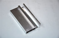 Silbernes bürstendes Aluminiumverdrängungs-Profil für Boden-Dekoration mit Legierung 6463
