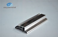 Oberflächenaluminiumdusche des strahlenden Silbers profiliert Standard-EN755-9