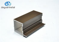 Gleitende Profil-weiße natürliche Aluminiumbronzeanodisierung K44 R1 45MM