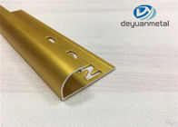 Profiliert dauerhafte Aluminium-Rand-Ordnung des Teppich-ISO9001 1.0mm Fußbodenzusätze