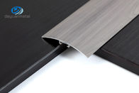 Pulverisieren Sie beschichtende Höhe Aluminiumdes bodenbelag-Profil-hölzerne Korn-45mm