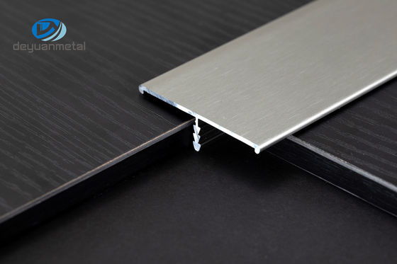 Breite T6 Rose Gold Aluminum Transition Trims 6mm mildern Andizing für Wand- und Bodendekoration