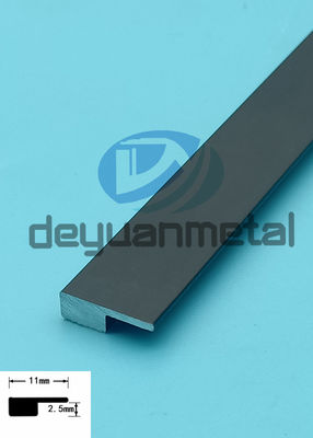 2.5mm schützende 6463 Aluminiumt Profil-Wand-Decken-Fliesen-Dekorations-Rand-Holding