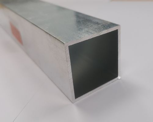 Aluminiumquadratische Rohr Extrusionsprofile in 2 mm Dicke
