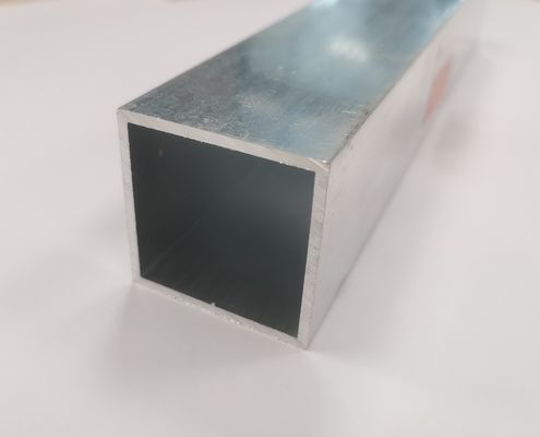 Aluminiumquadratische Rohr Extrusionsprofile in 2 mm Dicke