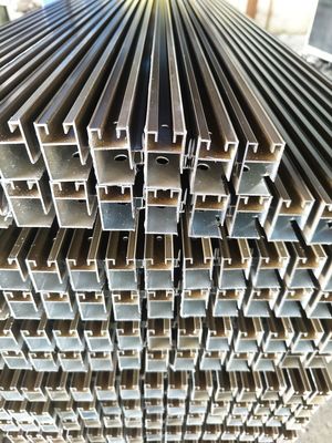 Aluminium-Schiebefenster-Extrusionsprofile mit Pulverbeschichtung Bronze