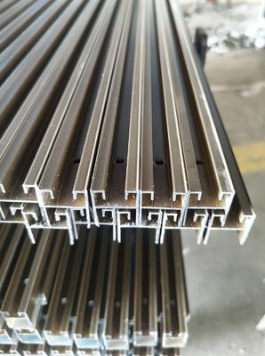 Aluminium Schiebefenster Extrusions Profile Pulverbeschichtung Bronze Südafrika