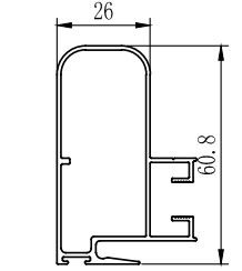 Schiebefenster Aluminiumprofile Pulverbeschichtung Bronze Südafrika