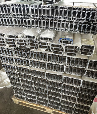 Aluminium-Schiebefensterprofile für Südafrika Pulverbeschichtung