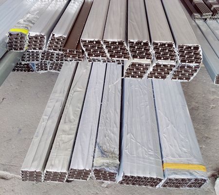 Südafrika Aluminium Profile für Gleitfenster Pulverbeschichtung
