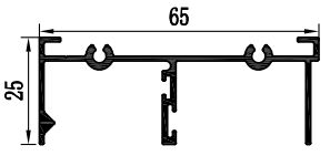 Aluminium-Schiebefenster Patio-Türprofile Pulverbeschichtung Bronze Südafrika