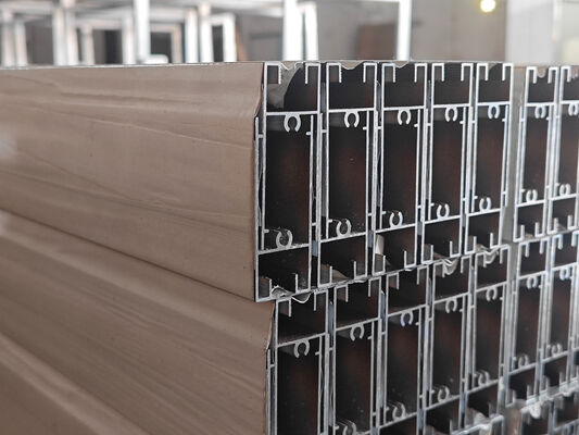 Südafrika Aluminium-Extrusionsfensterprofile und Pulverbeschichtung