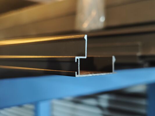 6063 Aluminium-Patio-Fenster-Extrusionsprofile Pulverbeschichtung