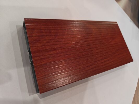 6063 Aluminium-Extrusionsprofile mit Holzkorn und Textur