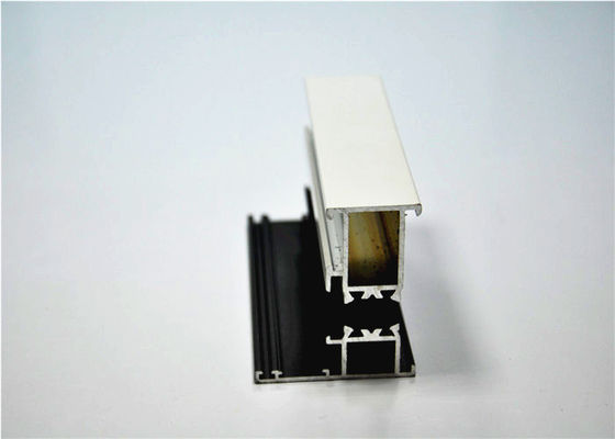 Helligkeits-Außenseite-Hungs-Aluminiumfenster-Profile mit der 6063 Pulver-Beschichtung