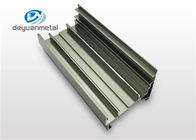 Kundengebundenes silbernes Polieraluminiumverdrängungs-Profil für Boden-Streifen 6060-T5/T6