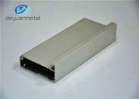 Versilbern Sie anodisiertes Aluminiumverdrängungs-Profil für Aluminiumkabinett-Dekoration, 6063-T5