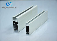 weiße Beschichtungs-Aluminiumverdrängungs-Profil des Pulver-6063-T5 für Windows und Türen