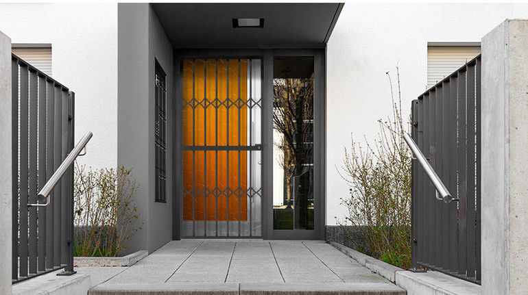 Aluminium gestaltete dekorative Sicherheits-Türen und Windows-Pulver-Beschichtung