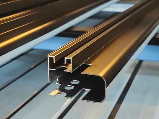 Aluminiumprofil mit Pulverbeschichtung aus Legierung 6063 für Patio-Türen und Fenster